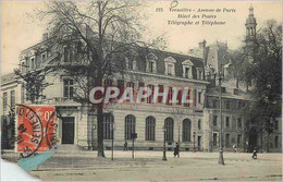 CPA Versailles Avenue De Paris Hotel Des Postes Telegraphe Et Telephone - Versailles