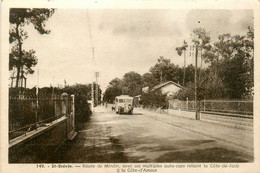 St Brévin Les Pins * La Route De Mindin * Autobus Bus Reliant La Côte De Jade à La Côte D'amour - Saint-Brevin-les-Pins