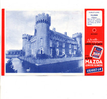 BUVARD PILE MAZDA - CHATEAU DE VILLEBON EURE ET LOIR - Piles