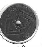 *Belgie  10 Centiemes 1943  Dutch   Vf+ - 10 Cents