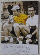 Jean STABLINSKI Avec Seamus ELLIOT - Dédicace - Hand Signed - Autographe Authentique  - - Ciclismo