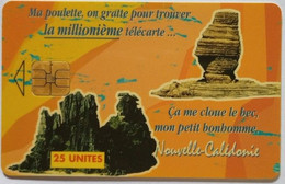 New Caledonia 25 Units " :a Millionieme " - Nouvelle-Calédonie