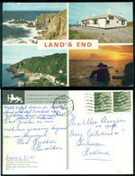 Great Britain 1974 Postcard Land's End Point - Land's End