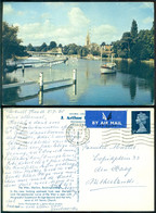 Great Britain 1968 Postcard The Weir Marlow Buckinghamshire - Buckinghamshire