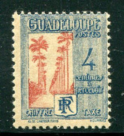 GUADELOUPE- Taxe Y&T N°26- Neuf Sans Charnière ** - Timbres-taxe