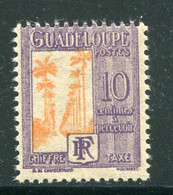 GUADELOUPE- Taxe Y&T N°28- Neuf Sans Gomme - Timbres-taxe