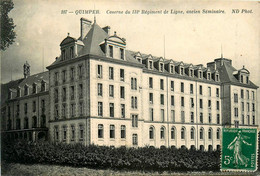 Quimper * La Caserne Du 118ème Régiment De Ligne , Ancien Séminaire * Militaria Militaires - Quimper