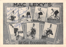 MAC-LEXY'S- LE GAI ECOSSAIS - Cirque