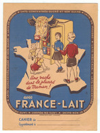 Protège-cahier  FRANCE-LAIT Une Vache Dans Le Placard De Maman ! - Produits Laitiers