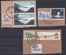 CHINA 1958, 1962, 1963, 3 Pieces Of Envelopes, All Cancelled PEKING - Andere
