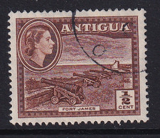 Antigua: 1953/62   QE II - Pictorial     SG120a    ½c     Used - 1858-1960 Colonia Británica