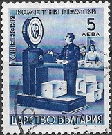 BULGARIA 1941 Parcel Post - Weighing Machine - 5l. - Blue FU - Express