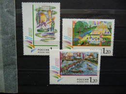 (ZK3) Russia, 1999, Mi: 711/13 (MNH) 3V - Unused Stamps