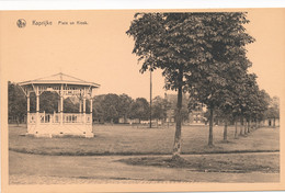 KAPRIJKE   PLEIN EN KIOSK   2 SCANS - Kaprijke