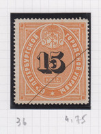 Sowjet-Unie Fiskale Zegels Cataloog Barefoot: Sint Petersburg Police Pass  36 - Revenue Stamps