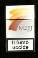 Tabacco Pacchetto Di Sigarette Italia - Merit 3 Tipo 2 Da 20 Pezzi - (Vuoto) - Etuis à Cigarettes Vides