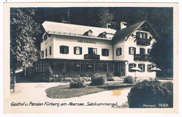 A-5567  SANKT GILGEN : Gasthof U. Pension Fürberg Am Abersee - St. Gilgen