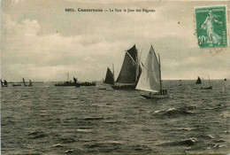 Concarneau * La Baie Un Jour De Régates * Courses De Bateaux - Concarneau