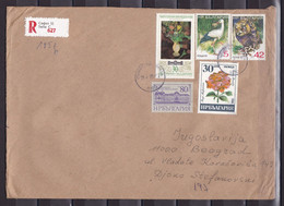 Bulgaria 199? Belgrade Yugoslavia Serbia Registered Cover - Briefe U. Dokumente