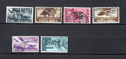 Triestre   1947-52  .-   Y&T   Nº   1-5-8-18/20    Aéreo - Airmail