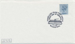 GB SPECIAL EVENT POSTMARK TRAVELLING TRAM POST OFFICE - FIRST DAY Of SERVICE - 11-9-81 BLACKPOOL - Worlds First Post Off - Tranvie