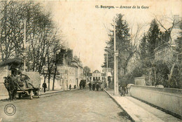 Bourges * Avenue De La Gare * Attelage - Bourges