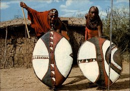 KENYA - MASAI - Guerriers Massaï - Kenya