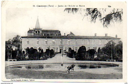 81 ( Tarn ) -  CASTRES - Jardin De L'Eveche Et La Mairie - Castres