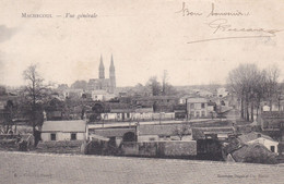 MACHECOUL (44) Vue Générale Sur Le Village Et L'église Aux Deux Clochers - Machecoul