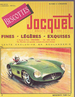 BUVARDS -  BISCOTTES JACQUET - AUTOMOBILES MASERATI 1500 Cm3 N°2 - Mostaza