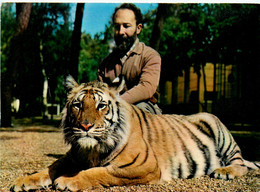 La Flèche * Le Parc Zoologique Du Tertre Rouge , Jacques BOUILLAULT Propriétaire Directeur Naturaliste * Zoo Tigre Tiger - La Fleche