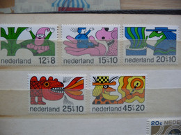 (ZK4)Nederland 1968  (NVPH 912-916) - Kinderzegels, Sprookjesfiguren (MNH/postfris) - Unused Stamps
