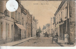 37 - Carte Postale Ancienne De  BLERE  Rue Du Pont   ( En L'état ) - Bléré