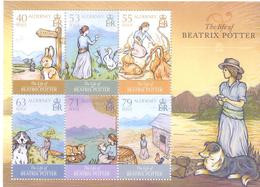 2013. Alderney, The Life Of Beatrix Potter, S/s, Mint/** - Alderney