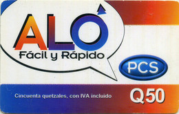 Guatemala Tarjeta ALO Q.50 - Guatemala