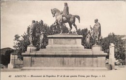 Corse  -  Ajaccio  // Monument Napoleon Ier Ed. Levy Et Neurdein No. 42 - Ajaccio