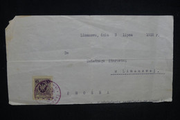 POLOGNE - Taxe Sur Document De Limanowa En 1928 - L 122917 - Impuestos