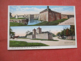 Old Fort Marion & Old City Gate.   St Augustine  Florida > St Augustine   .  Ref 5657 - St Augustine
