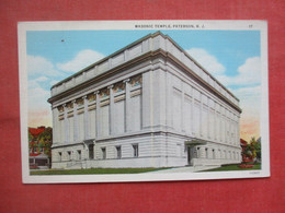 Masonic Temple.  Paterson New Jersey > Paterson  .  Ref 5657 - Paterson