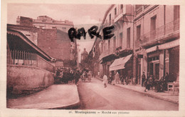 Afrique,africa,COLONIE,ALGERIE FRANCAISE,MOSTAGANEM ,MUSTAGANAM,MOUSTAGHANIM,1947,LE MARCHE AUX POISSONS,RARE - Mostaganem