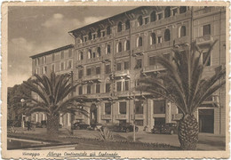AB5220 Viareggio (Lucca) - Piazza Puccini - Hotel Continentale Già Esplanade - Auto Cars Voitures / Viaggiata 1941 - Viareggio