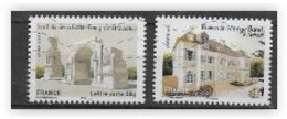 France 2013 Adhésifs N° 867 Et 874 Oblitérés Patrimoine - Usati