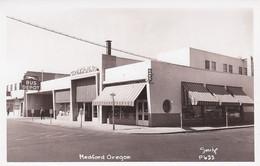 Medford Oregon, Greyhound Bus Station, C1940s/50s Vintage Real Photo Postcard - Otros