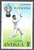Barbuda 1975 Michel 246 Neuf ** Cote (2004) 1.60 Euro Joueur De Cricket Isaac Vivian Alexander Richards - Barbuda (...-1981)