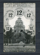 Deutsches Reich / 1912 / Karte "Daten-Seltenheit 12.12.12" Jahrhundertstempel "LEIPZIG, 12.12.12.12" / € 2.50 (D518) - Brieven En Documenten