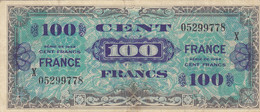 RARE Billet 100 F 1945 Verso France Série X FAY VF.25.11 N° 05299778 - 1945 Verso Frankreich