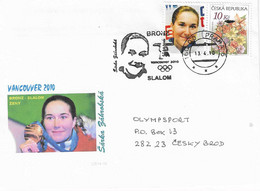 2010 Jeux Olympiques D'Hiver De Vancouver: Sarka Zahrobskà Médaillée De Bronze En Ski Alpin (Slalom) - Winter 2010: Vancouver