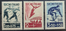 FINLAND 1938 - MNH - Sc# B31-B33 - Neufs