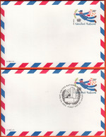United Nations New York 1982 / Air Mail, Postman, 28 C / Stationery - Posta Aerea