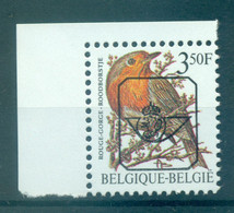 Belgique 1986 - Y & T  N. 495 Préoblitéré - Oiseaux (Michel N. 2275 V) - Typos 1986-96 (Vögel)